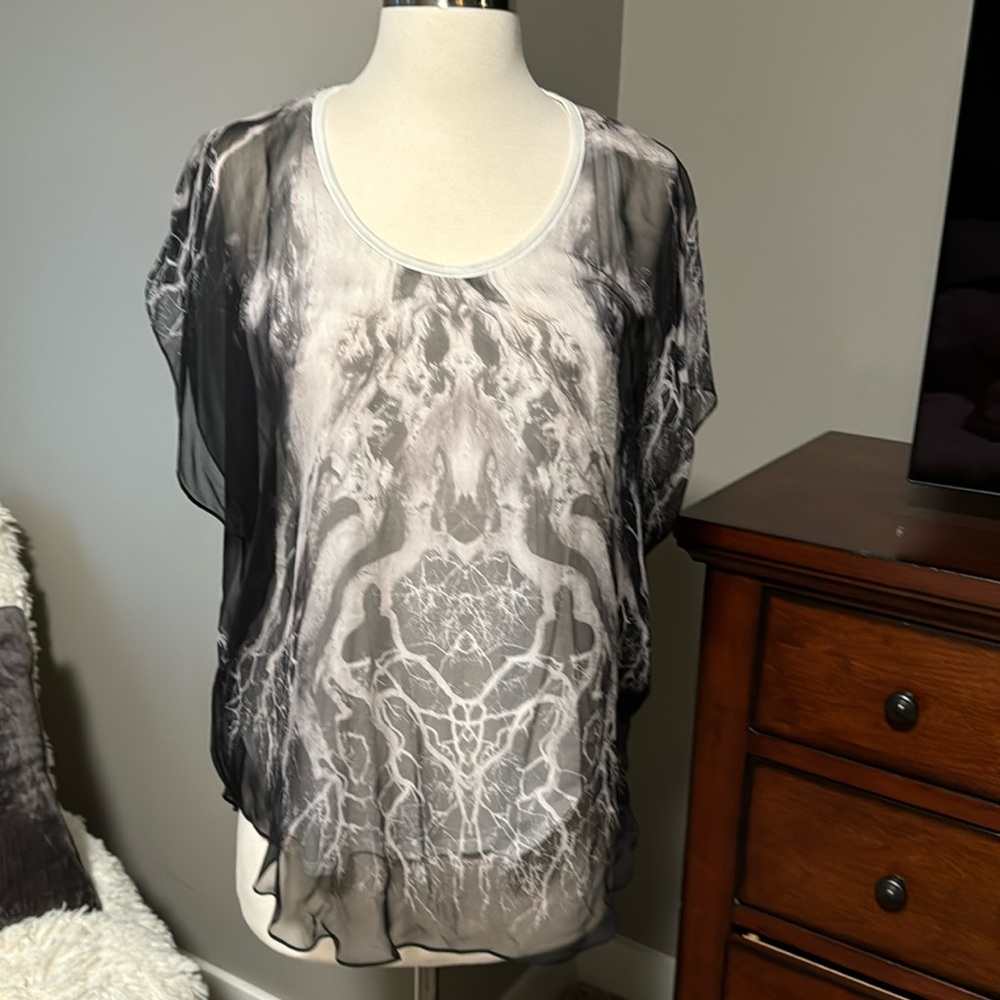 Alexander McQueen silk blouse